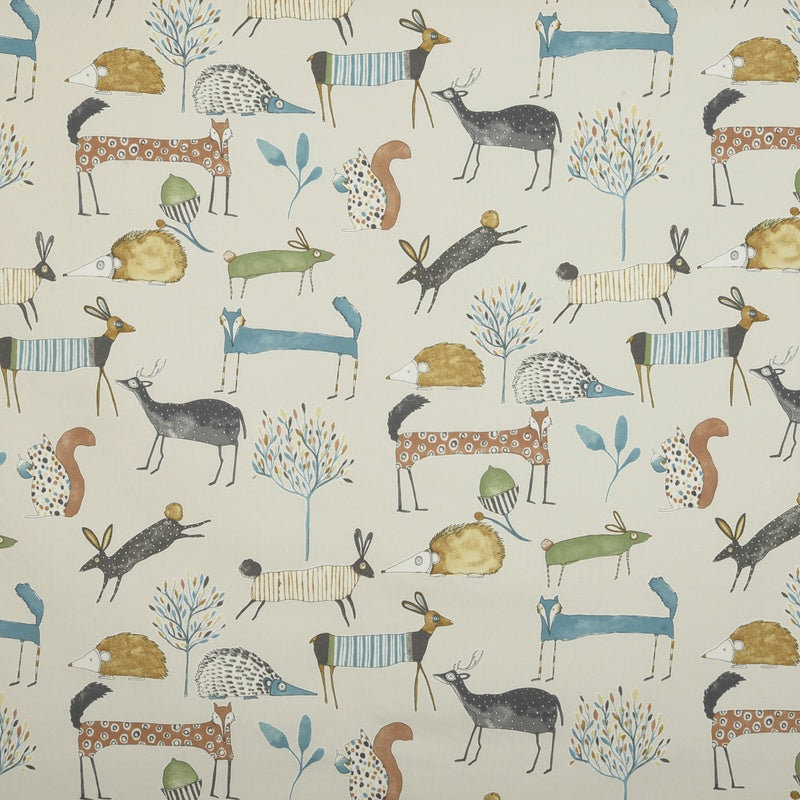 Prestigious Textiles Oh My Deer Fabric Colonial