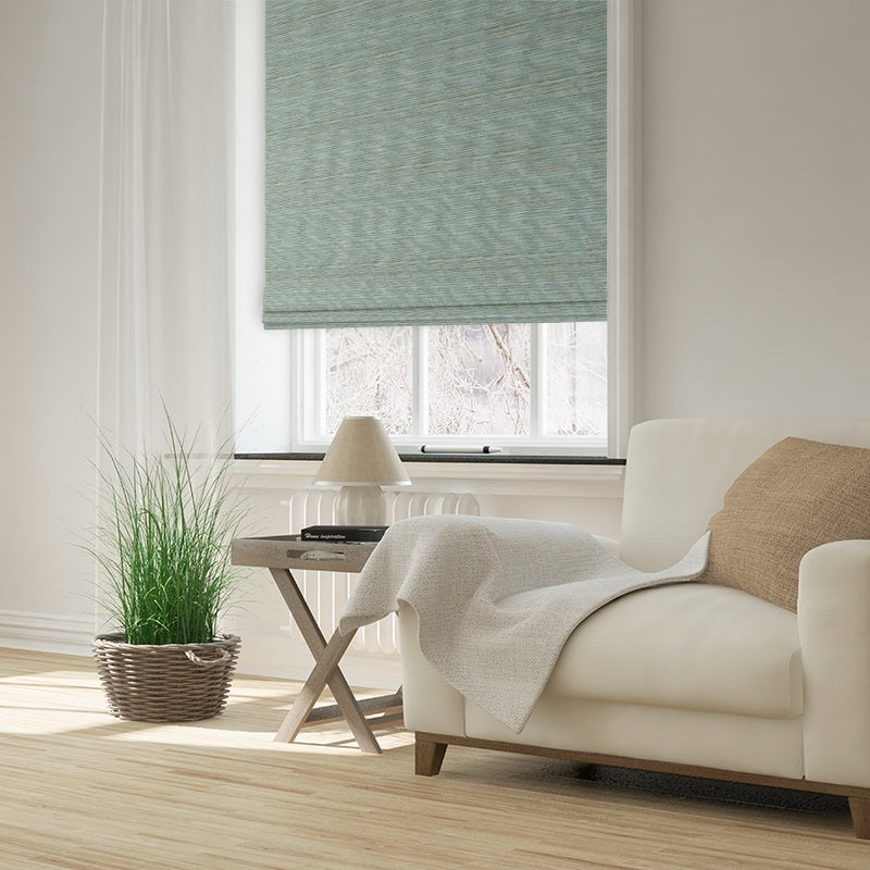 Olla Made to Measure Roman Blind Duckegg