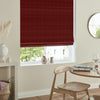Florence Velvet Made to Measure Roman Blind Crimson