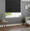 Florence Velvet Made to Measure Roman Blind Ebony