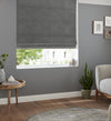 Florence Velvet Made to Measure Roman Blind Slate