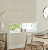 Florence Velvet Made to Measure Roman Blind Vanilla