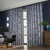 Omega Ready Made Eyelet Curtains Navy