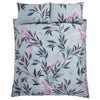 Sara Miller Ornamental Peacock Duvet Cover Bedding Set Dusky Blue