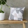 Catherine Lansfield Oslo Geo Filled Cushion 43cm x 43cm Natural