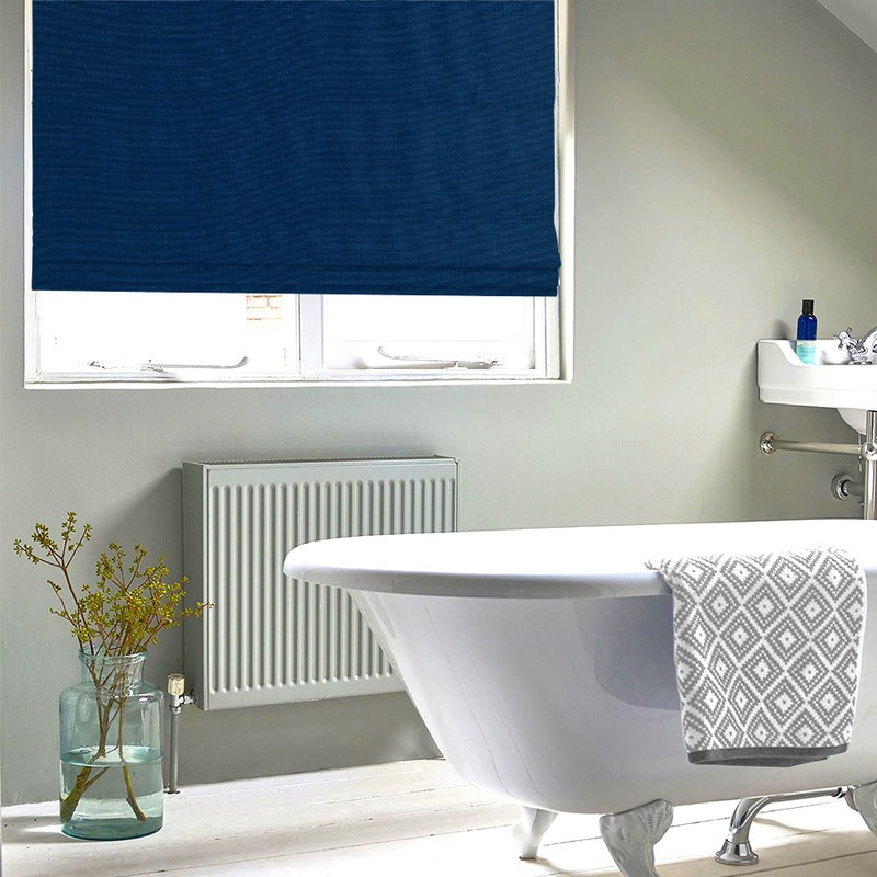 Oslo Made to Measure Roman Blind Indigo