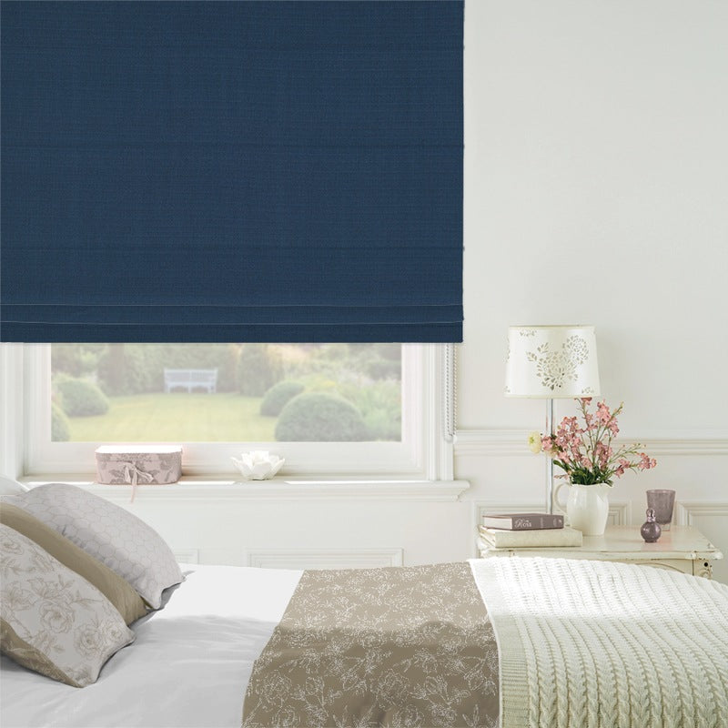 Oslo Made to Measure Roman Blind Indigo