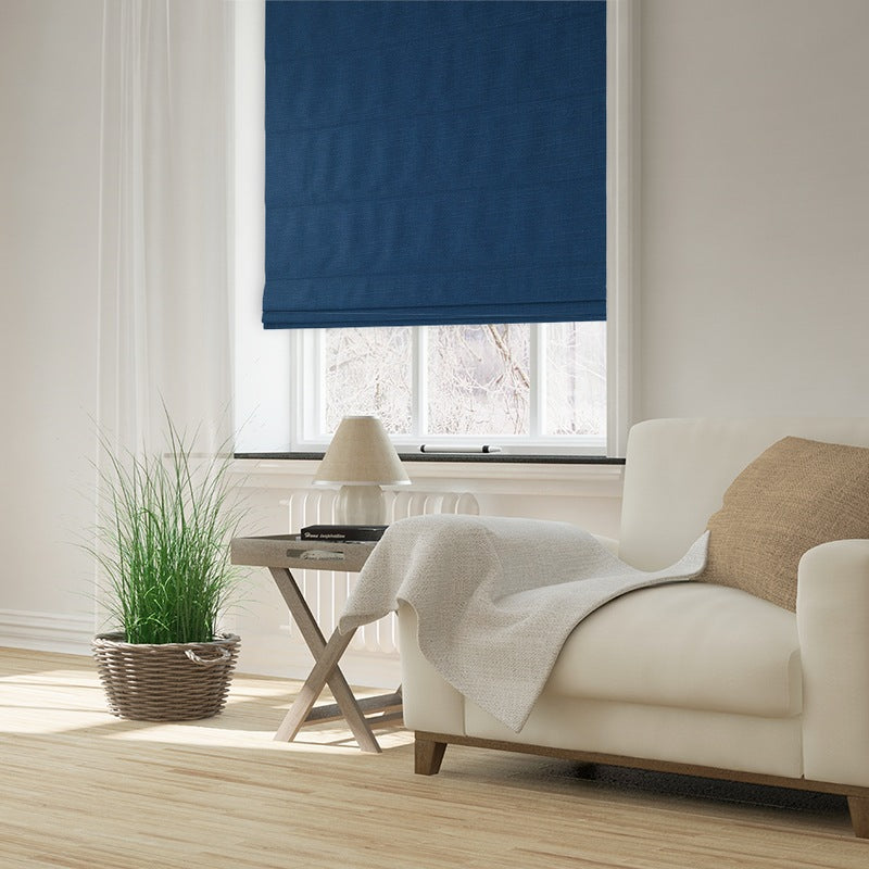 Oslo Made to Measure Roman Blind Indigo