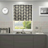 Orla Kiely Oval Flower Made to Measure Roller Blind Cool Grey