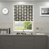 Orla Kiely Oval Flower Made to Measure Blackout Roller Blind Cool Grey