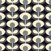 Orla Kiely Oval Flower Made to Measure Roller Blind Cool Grey