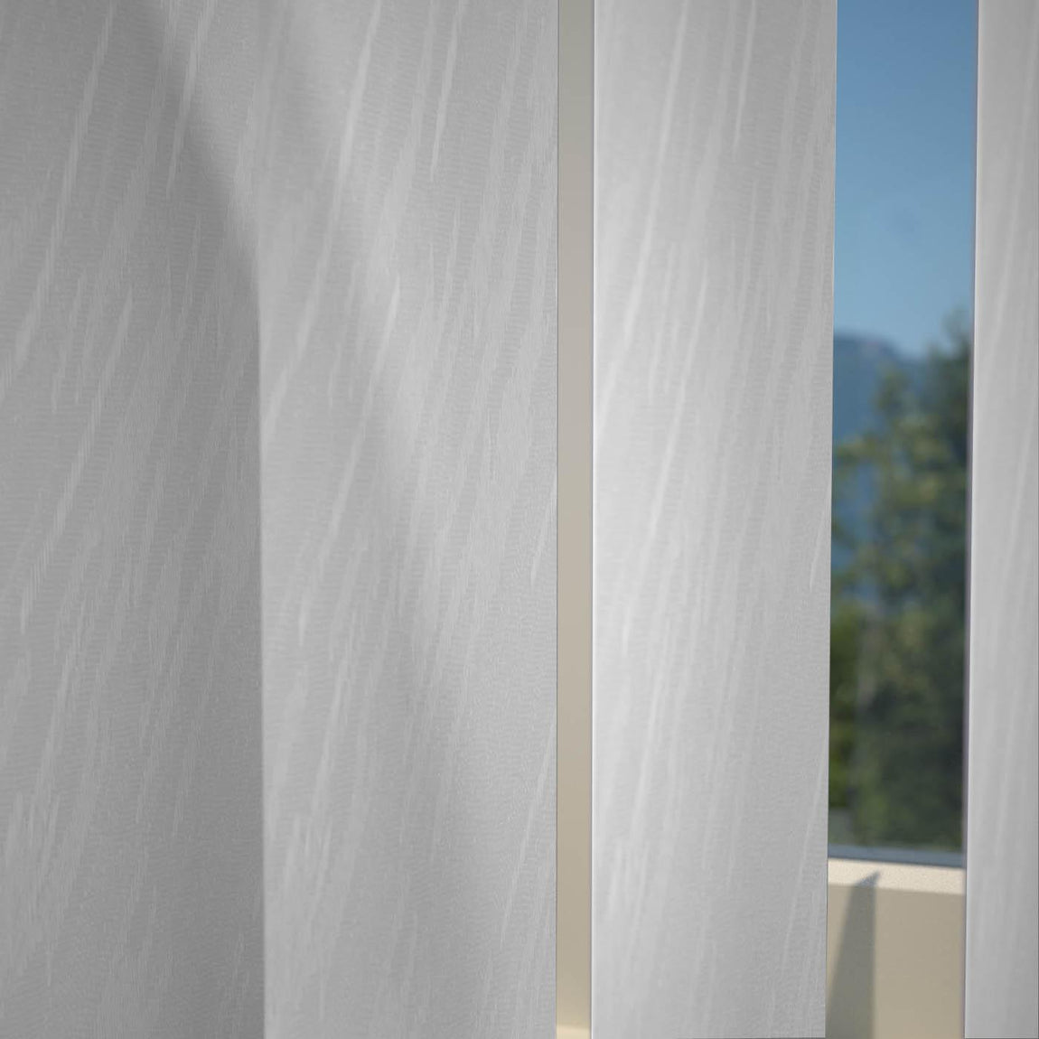 Palermo Made to Measure Vertical Blind White