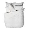 Linen House Palm Springs Duvet Cover Bedding Set White