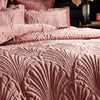 Paoletti Palmeria Duvet Cover Bedding Set Blush