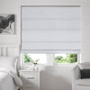 Cotton Panama Made to Measure Roman Blind White
