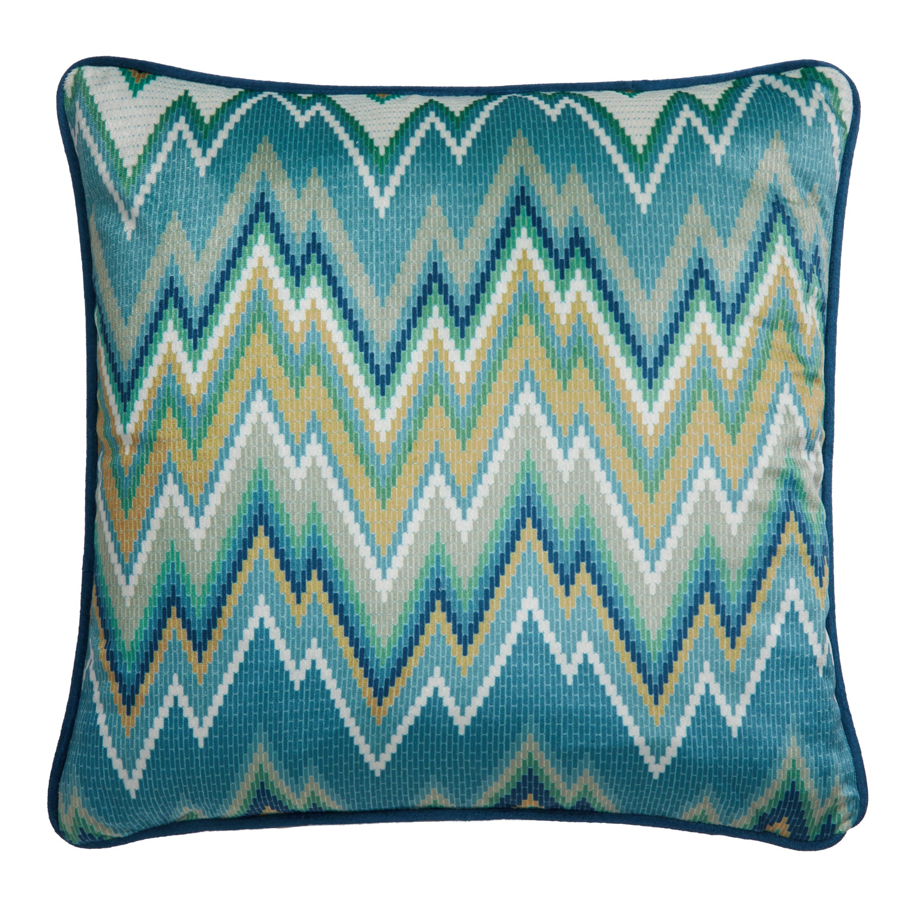 Laurence Llewelyn-Bowen Pants On Fire Filled Cushion 43cm x 43cm Teal Green