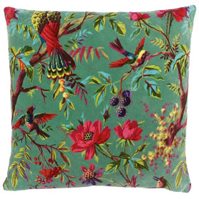 Paoletti Paradise Filled Cushion 50cm x 50cm Aqua