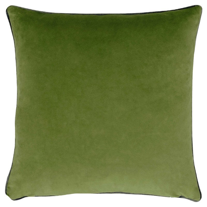 Evans Lichfield Peacock Filled Cushion 43cm x 43cm Olive
