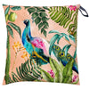 Peacock Outdoor Floor Filled Cushion 70cm x 70cm Blush