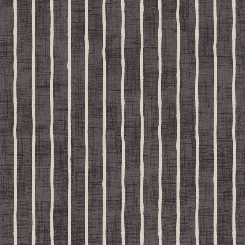 iLiv Pencil Stripe Fabric Ebony