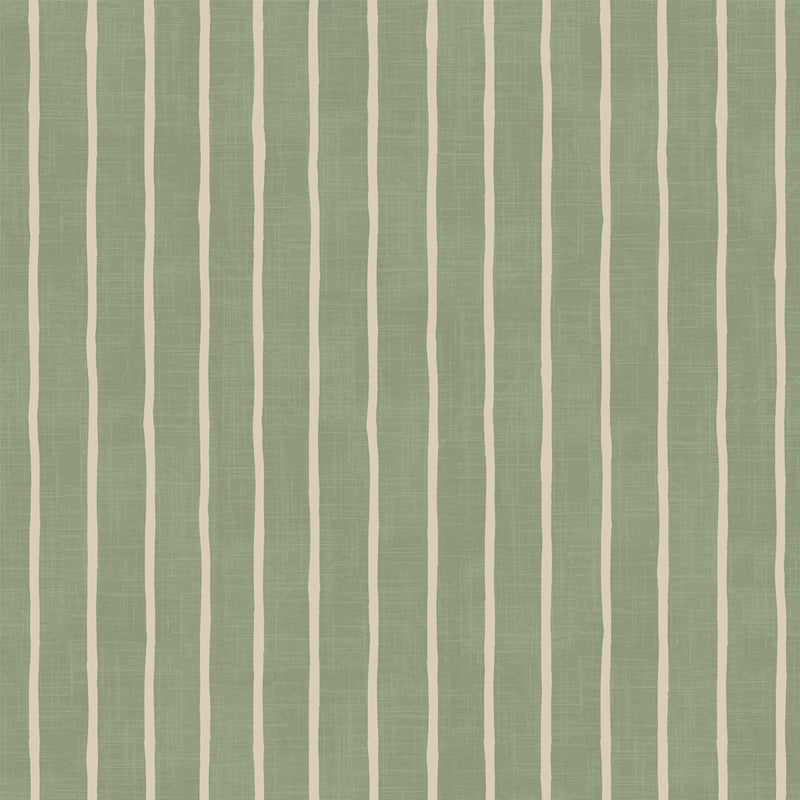 iLiv Pencil Stripe Fabric Lichen