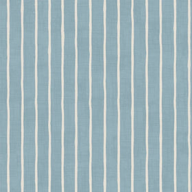 iLiv Pencil Stripe Fabric Ocean