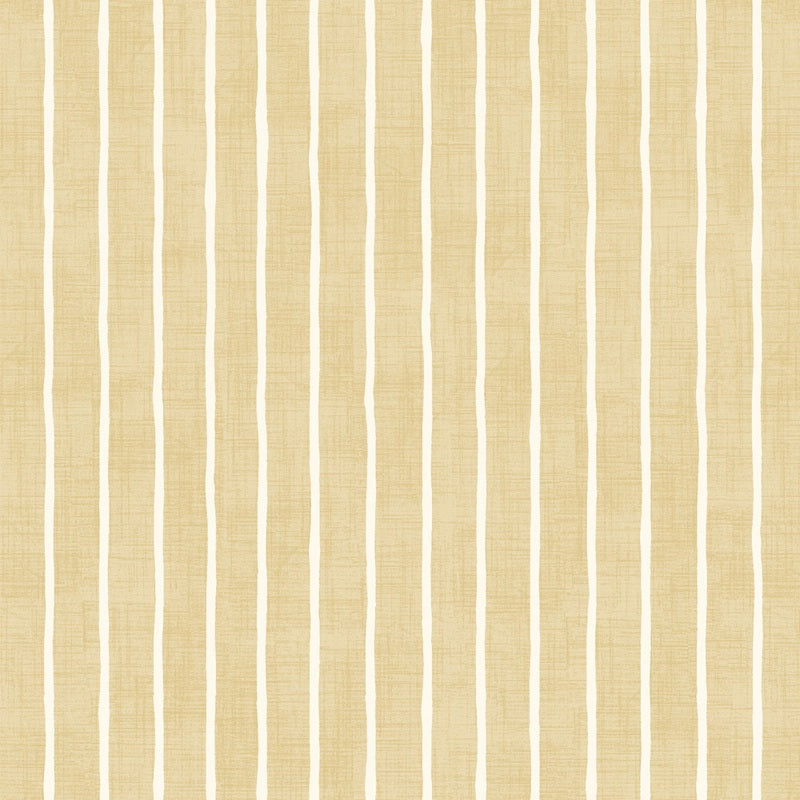 iLiv Pencil Stripe Fabric Ochre