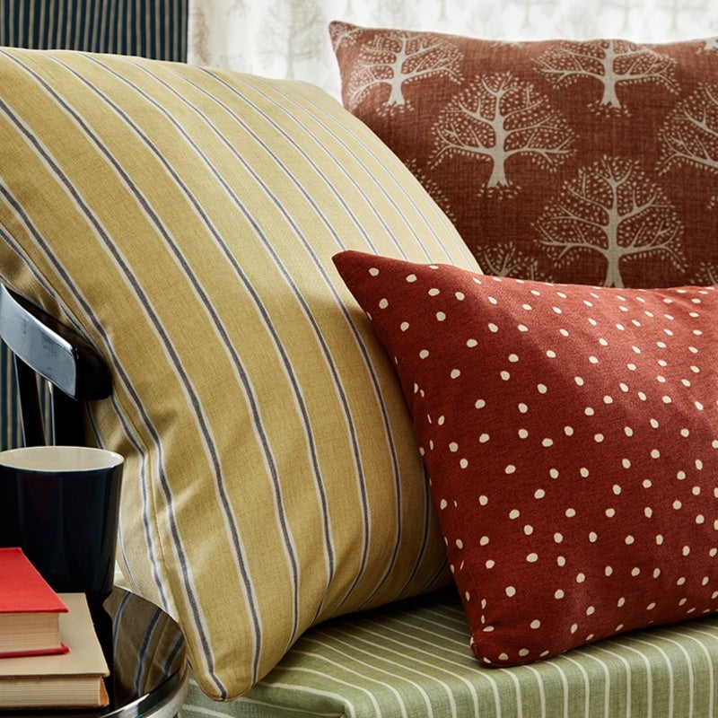 iLiv Pencil Stripe Fabric Pistachio