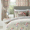 Penelope Ready Made Eyelet Curtains Coral 66 x 72