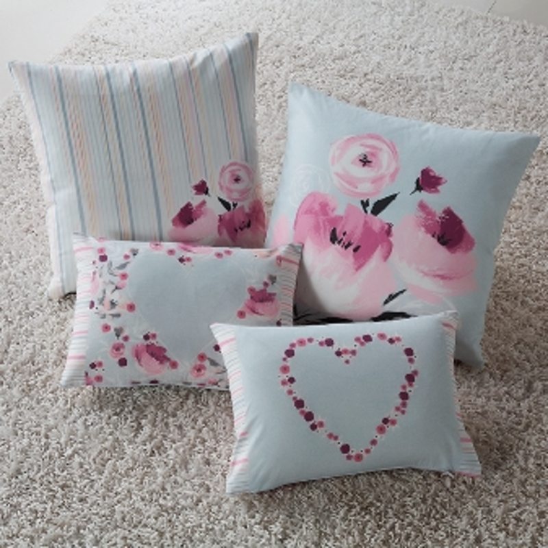 Penelope 229cm x 195cm Bedspread Duckegg