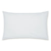 Catherine Lansfield Percale Plain Dye Pillowcase Housewife White - Pair
