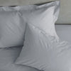 Catherine Lansfield Percale Plain Dye Pillowcase Oxford Grey - Pair