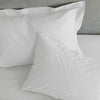 Catherine Lansfield Percale Plain Dye Pillowcase Oxford White - Pair