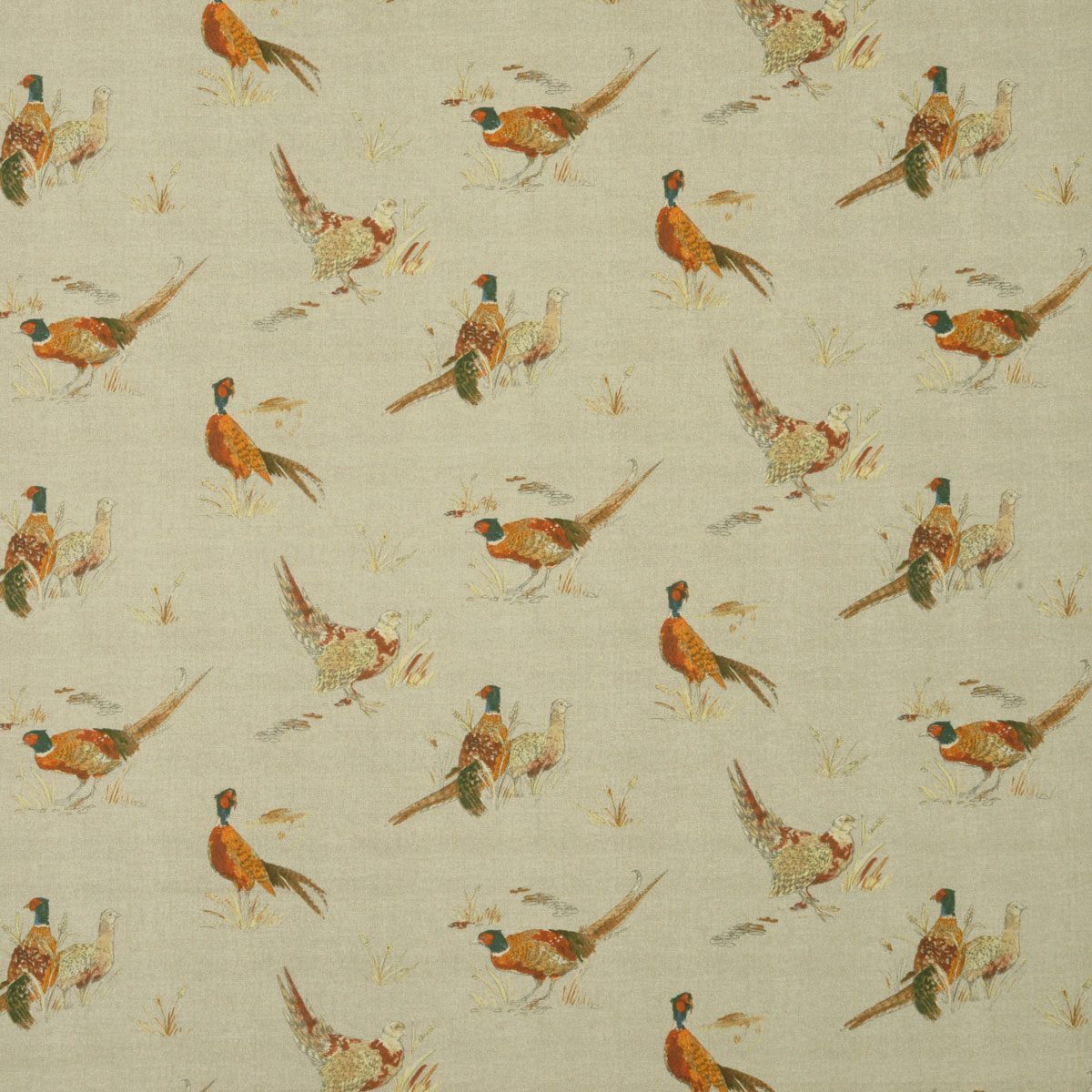 Pheasant Fabric Natural