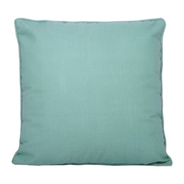 Fusion Plain Dye Outdoor Filled Cushion 43cm x 43cm Teal
