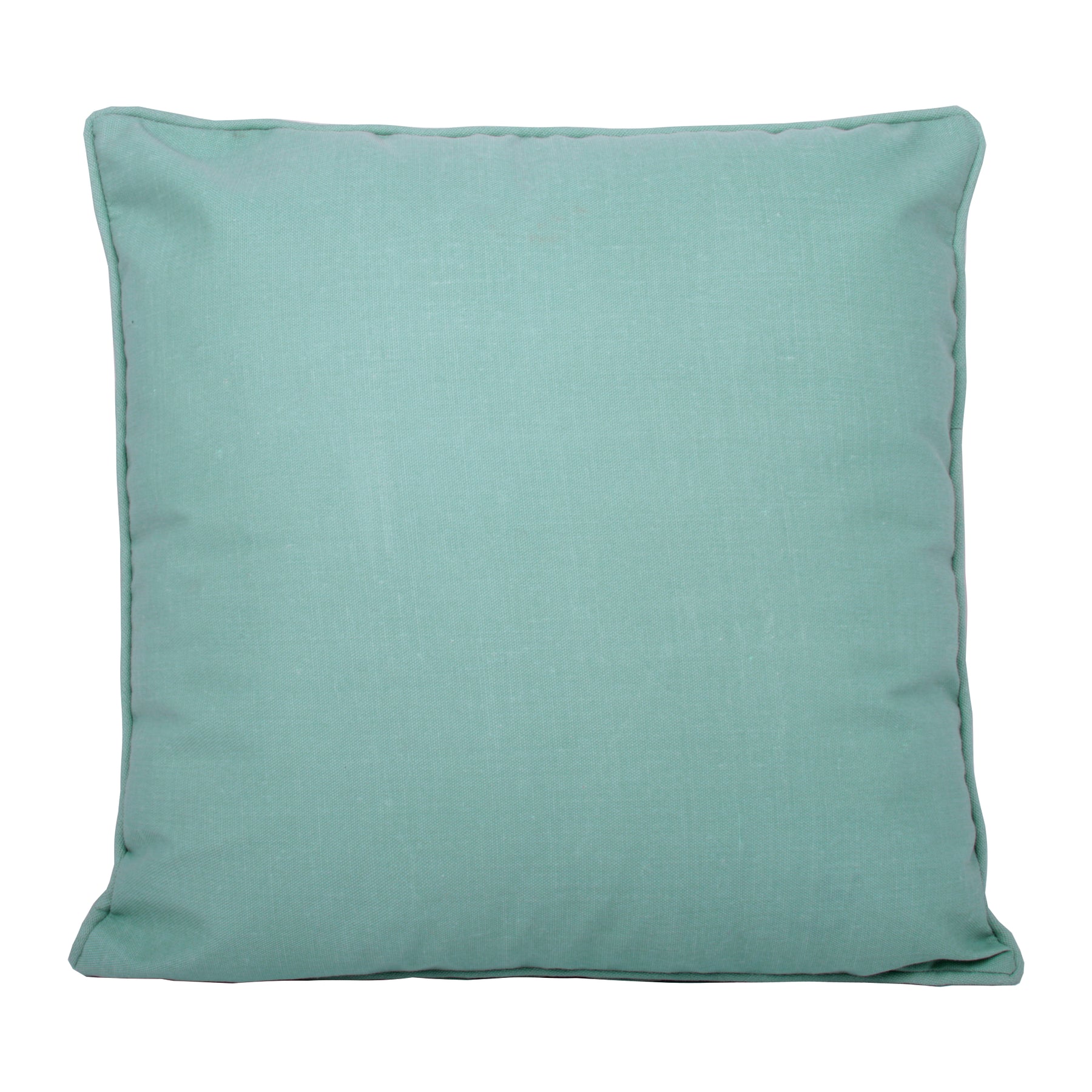 Fusion Plain Dye Outdoor Filled Cushion 43cm x 43cm Teal