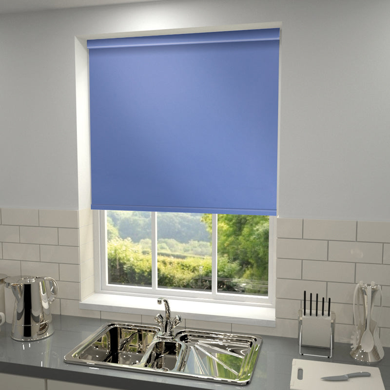 Plain PVC Made to Measure Blackout Roller Blind Surf