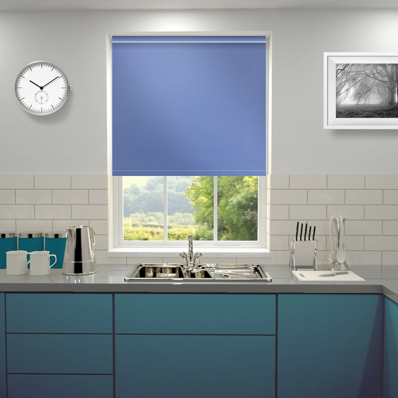 Plain PVC Made to Measure Blackout Roller Blind Surf