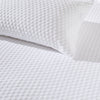 Yard Polka Tuft Duvet Cover Bedding Set White