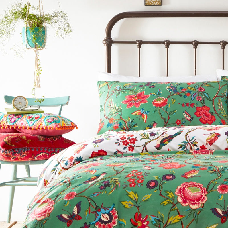 Furn Pomelo Duvet Cover Bedding Set Verdi