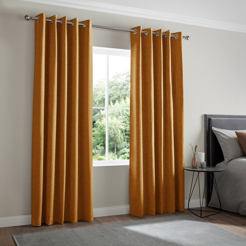 Positano Made to Measure Curtain Rust