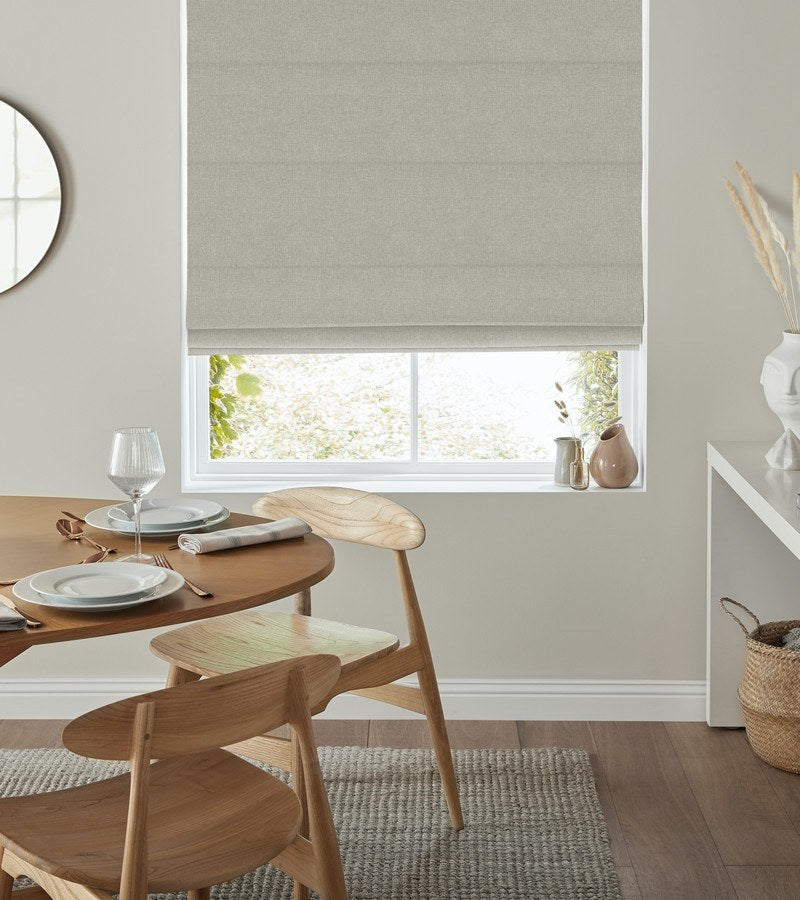 Positano Roman Blind Oatmeal