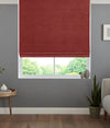 Positano Made to Measure Roman Blind Scarlet