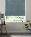 Positano Made to Measure Roman Blind Teal