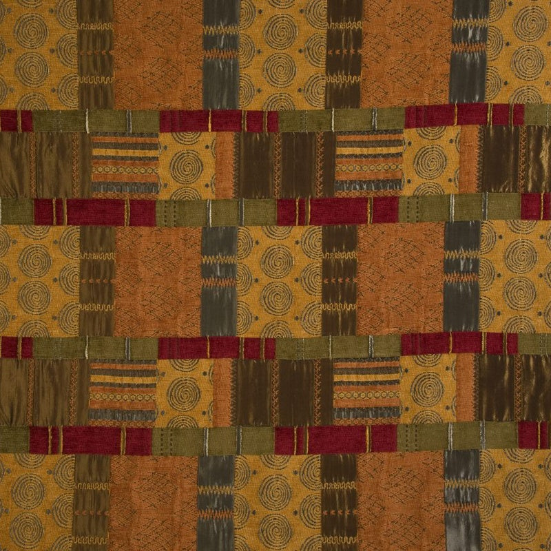 Prague Fabric Terracotta