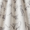 iLiv Prairie Animals Fabric Anthracite