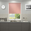 Primary Made to Measure Blackout Roller Blind Rose Dusky Rose