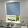 Primary Made to Measure Blackout Roller Blind Air Blue Sky Blue