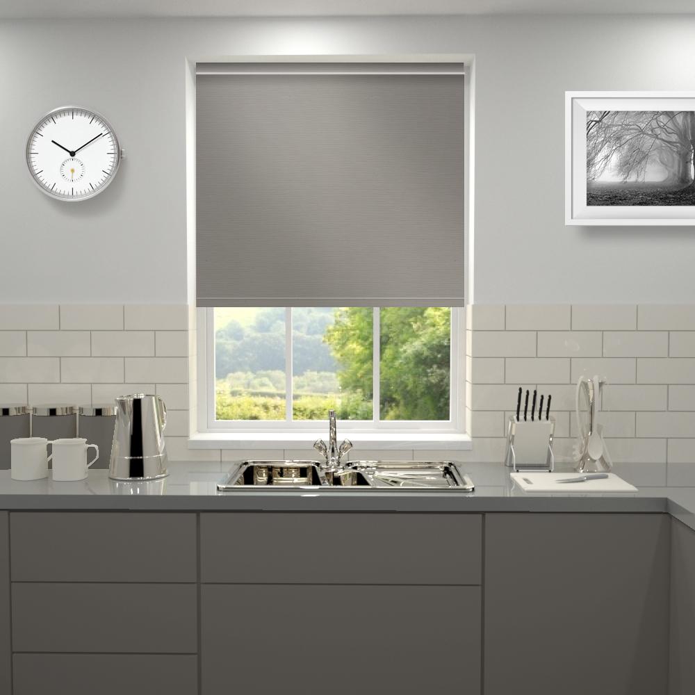 Primary Made to Measure Blackout Roller Blind Metal Steel