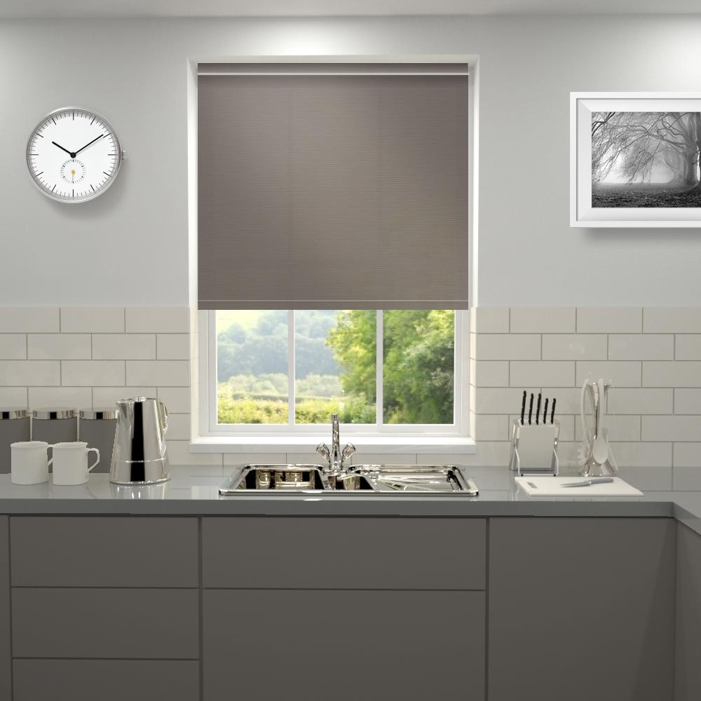 Primary Made to Measure Roller Blind Limestone Granite
